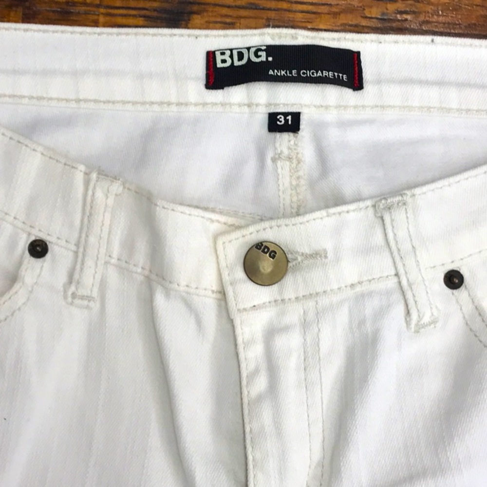 W’s BDG jean, 31 cigarette ankle, stretch